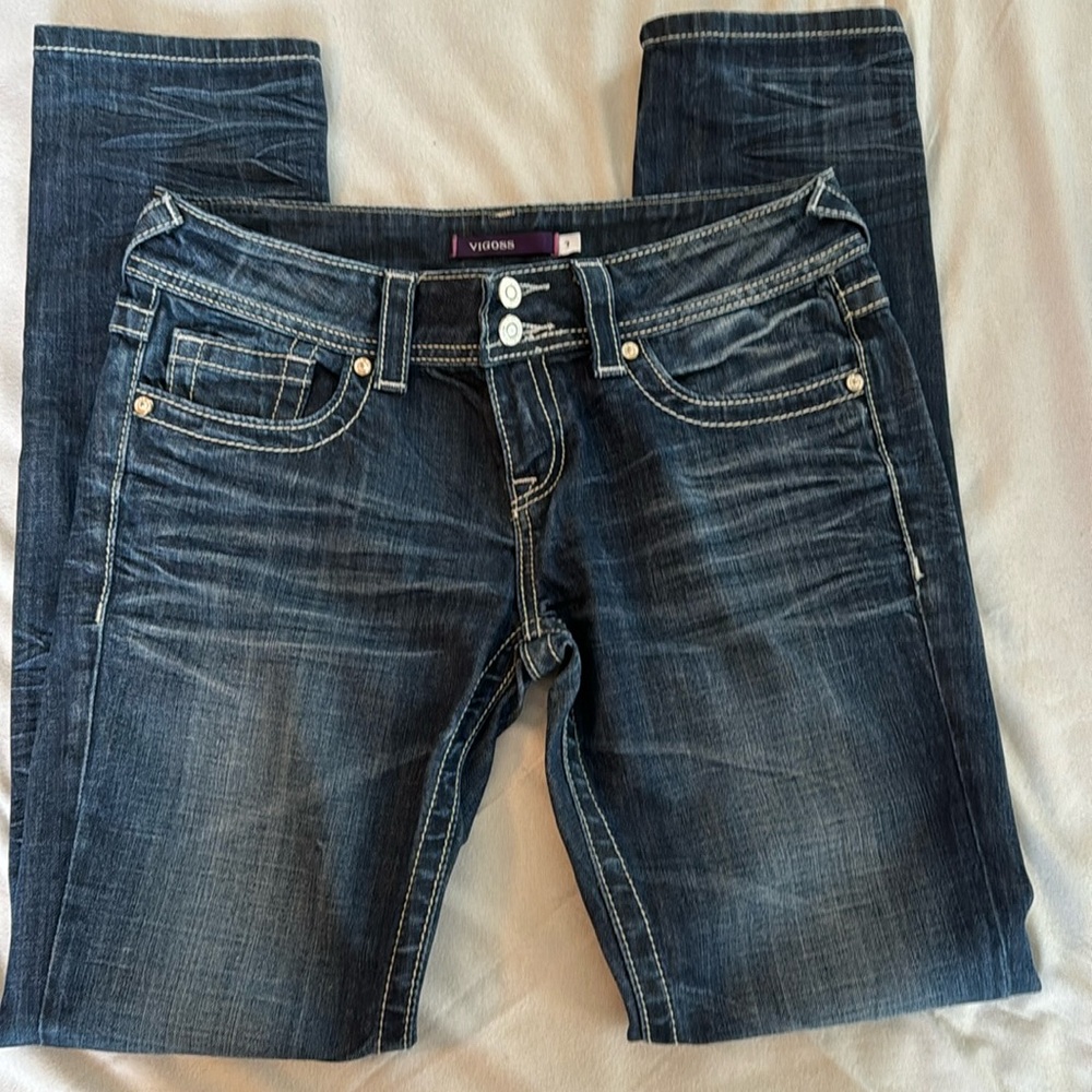 VIGOSS Jeans Size 7 Straight